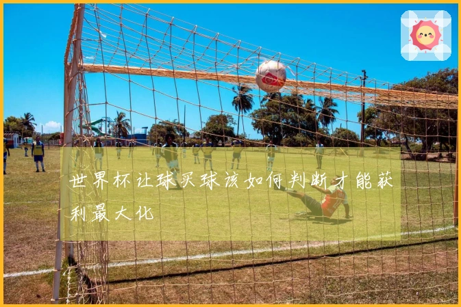 世界杯让球买球该如何判断才能获利最大化